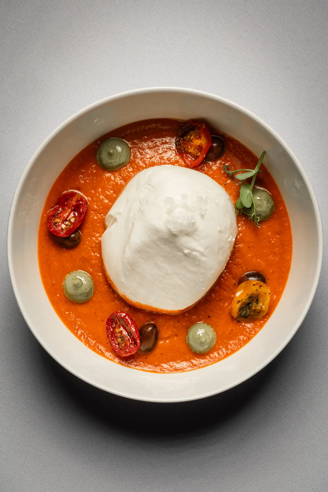 Burrata at Leonardo